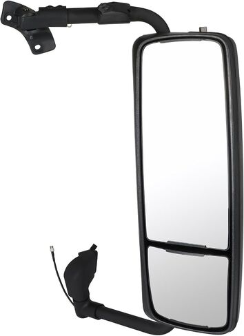 SCITOO Right Passenger Side Door Mirror Black Housing Power Adjusted Heated Truck Hood Mirror Replacement Fit for Volvo VNL/Volvo VN 400/430/630/670/740/760/860 in Saudi Arabia