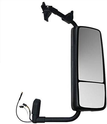 SCITOO Right Passenger Side Door Mirror Black Housing Power Adjusted Heated Truck Hood Mirror Replacement Fit for Volvo VNL/Volvo VN 400/430/630/670/740/760/860 in Saudi Arabia
