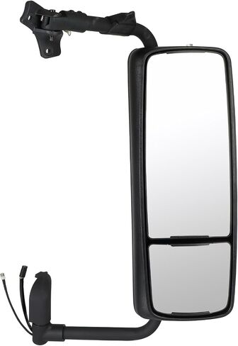 SCITOO Right Passenger Side Door Mirror Black Housing Power Adjusted Heated Truck Hood Mirror Replacement Fit for Volvo VNL/Volvo VN 400/430/630/670/740/760/860 in Saudi Arabia