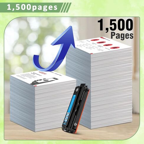 لخرطوشة حبر Xerox C235 C230 (مع رقاقة)، ​​بديلة 006R04383 006R04384 006R04385 006R04386 متوافقة مع خرطوشة حبر ملونة متعددة الوظائف C235DN/C230DNI عالية الإنتاجية (4 عبوات) in Saudi Arabia