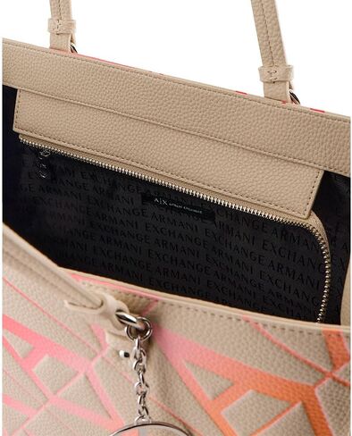 Armani Exchange Women's Gynger Degrade Shopping Bag, Valley/Degrade, One Size in Saudi Arabia