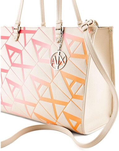 Armani Exchange Women's Gynger Degrade Shopping Bag, Valley/Degrade, One Size in Saudi Arabia