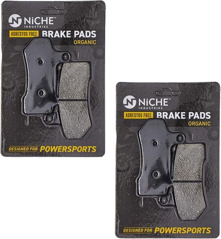 NICHE Brake Pad Set for Harley-Davidson Tri Glide Ultra Classic Street Trike 41854-08 83911-09B Complete Semi-Metallic in Saudi Arabia