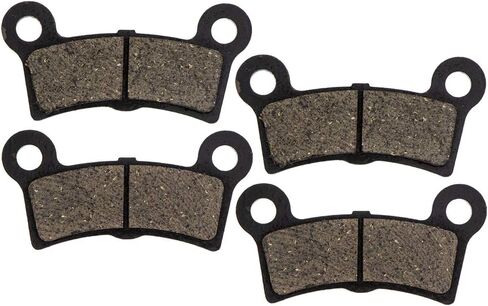NICHE Brake Pad Set for Harley-Davidson Tri Glide Ultra Classic Street Trike 41854-08 83911-09B Complete Semi-Metallic in Saudi Arabia