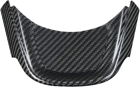 JSWAN Carbon Fiber Steering Wheel Panel Cover Fit for Toyota Supra GR A90 MK5 Steering Wheel Frame Trim, Steering Wheel Button Cover, Car Steering Wheel Panel Trim (2 pcs) in Saudi Arabia
