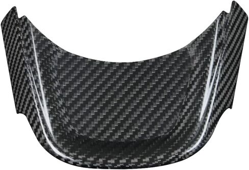 JSWAN Carbon Fiber Steering Wheel Panel Cover Fit for Toyota Supra GR A90 MK5 Steering Wheel Frame Trim, Steering Wheel Button Cover, Car Steering Wheel Panel Trim (2 pcs) in Saudi Arabia