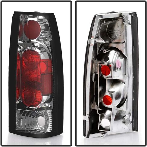 ACANII - For 1988-1998 Chevy/GMC C/K C10 Silverado Sierra Suburban Tahoe Smoked Tail Lights Brake Lamps G2 Left+Right in Saudi Arabia