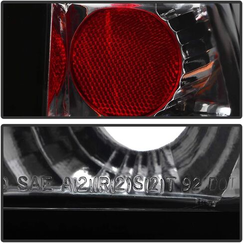 ACANII - For 1988-1998 Chevy/GMC C/K C10 Silverado Sierra Suburban Tahoe Smoked Tail Lights Brake Lamps G2 Left+Right in Saudi Arabia
