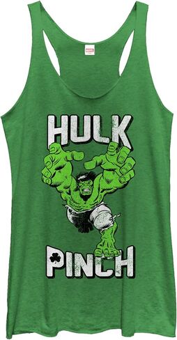 Marvel Classic Hulk Pinch Women's Racerback Tank Top in Saudi Arabia