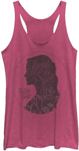 Fifth Sun Disney Beauty and The Beast Live Action Belle Silo Women's Racerback Tank Top in Saudi Arabia