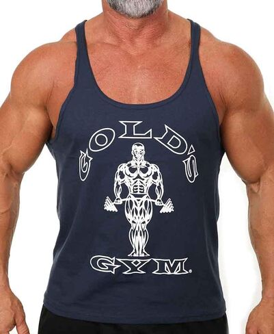 Gold's Gym Tank Top Stringer - Official Licensed ST-1 in Saudi Arabia