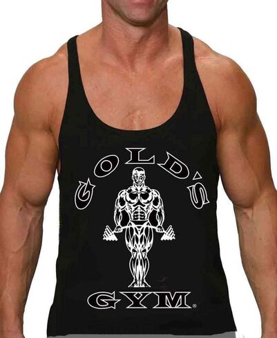 Gold's Gym Tank Top Stringer - Official Licensed ST-1 in Saudi Arabia
