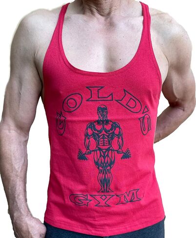 Gold's Gym Tank Top Stringer - Official Licensed ST-1 in Saudi Arabia