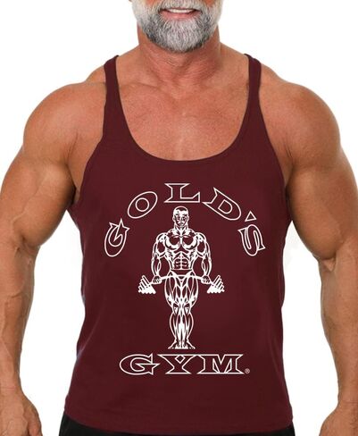 Gold's Gym Tank Top Stringer - Official Licensed ST-1 in Saudi Arabia