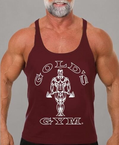 Gold's Gym Tank Top Stringer - Official Licensed ST-1 in Saudi Arabia
