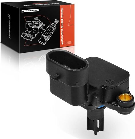 A-Premium Turbocharger Boost Pressure MAP Sensor [4 Blades] Compatible with Dodge Ram 1500 2002, Ram 2500 3500 2004-2007, 5.9L in Saudi Arabia