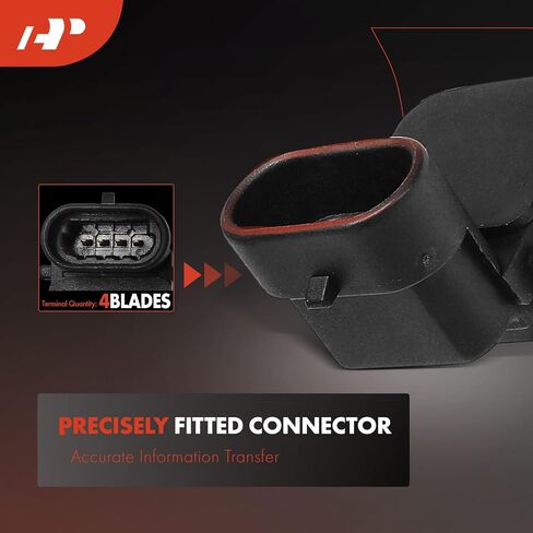 A-Premium Turbocharger Boost Pressure MAP Sensor [4 Blades] Compatible with Dodge Ram 1500 2002, Ram 2500 3500 2004-2007, 5.9L in Saudi Arabia