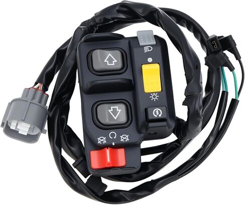 Left Handlebar Switch Fit for Honda Rancher 420 TRX420 2009-2013 ATV Electric Shift Switch Replace 35140-HP5-A52 in Saudi Arabia