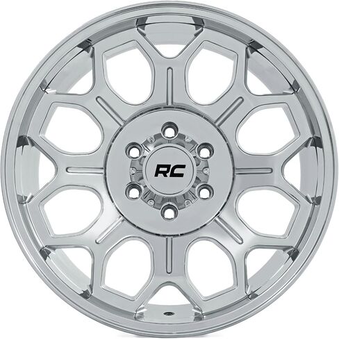 Rough Country 77 Series Chrome 20x9 | 6x135 | +18mm-77201817C Wheel (20 x 9. inches /6 x 135 mm, 18 mm Offset) in Saudi Arabia