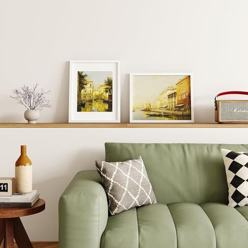 مجموعة إطارات صور KINLINK مقاس 8 × 10 مكونة من 9، إطارات صور خشبية مقاس 10 × 8 مع زجاج شبكي للصور مقاس 5 × 7 مع حصيرة أو 8 × 10 بدون حصيرة، مجموعة فنية لمعرض الحائط وعرض الطاولة، إطار أسود مقاس 8 × 10 in Kuwait