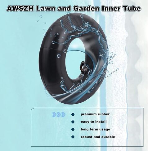 11x4.00/4.50-5 الأنبوب الداخلي 11x4.00-5 11x4.50-5 الأنبوب الداخلي للإطار مع جذع صمام منحني TR87 متوافق مع جزازة العشب ومولد عربة اليد والجرارات والشاحنة اليدوية وعربة اليد دوللي ومنفاخ الثلج (قطعتان) in Saudi Arabia