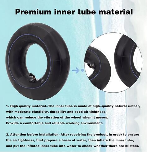 11x4.00/4.50-5 الأنبوب الداخلي 11x4.00-5 11x4.50-5 الأنبوب الداخلي للإطار مع جذع صمام منحني TR87 متوافق مع جزازة العشب ومولد عربة اليد والجرارات والشاحنة اليدوية وعربة اليد دوللي ومنفاخ الثلج (قطعتان) in Saudi Arabia