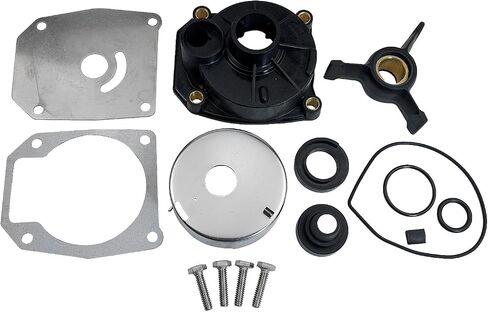 438592 Water Pump Impeller Repair Kit Compatible with Evinrude Johnson 40 45 48 50 HP Outboard Marine Motors with Housing Replacement for 18-3454 18-3394 in Saudi Arabia