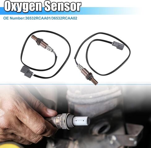 X AUTOHAUX 2Pcs No.36532RCAA01/36532RCAA02 Downstream Oxygen Sensor O2 Sensor for Acura MDX 2003-2006 for Acura RL 2005-2008 for Honda Accord 2003-2007 in Saudi Arabia