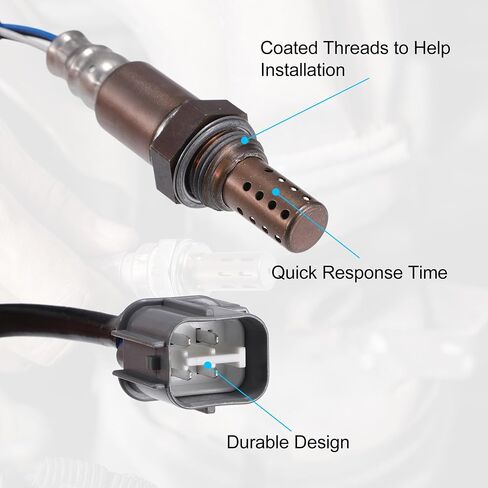 X AUTOHAUX 2Pcs No.36532RCAA01/36532RCAA02 Downstream Oxygen Sensor O2 Sensor for Acura MDX 2003-2006 for Acura RL 2005-2008 for Honda Accord 2003-2007 in Saudi Arabia