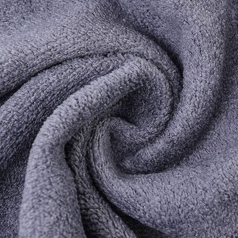 2Pcs Microfiber Thicken Cleaning Cloth Car Washing Towels Double Sided Soft Quick Dry Water-Absorption Window Wipe Rag 30 * 60cm in Saudi Arabia