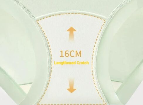 Women's Cotton Underwear,Ladies Panties Soft Full Coverage Briefs,Breathable Panties Stretch Underpants Mid Waist, 4-Pack in Saudi Arabia
