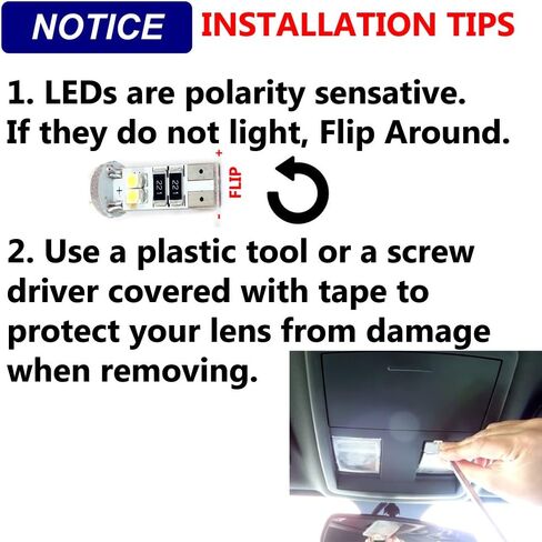 Canbus Series Wedge T10 W5W، 168، 194 5050 SMD LED Light متوافق مع Audi، BMW، Benz (حزمة من 2) in Saudi Arabia