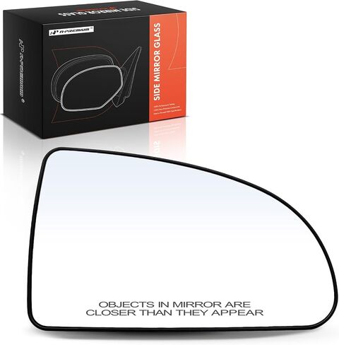 A-Premium Right Passenger Side Non-Heated Mirror Glass with Backing Plate Compatible with Chevrolet Cobalt 2005-2010 & Pontiac G5 2007-2009 - Exterior Side View Convex Mirror in Saudi Arabia