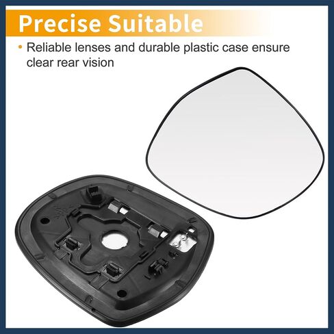 for Lexus GX470 2003-2009 for Toyota 4-Runner 2003-2009 No.879616A300 Car Passenger Right Side Rearview Heated Mirror Glass with Backing Plate in Saudi Arabia