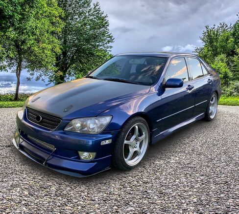 IKON MOTORSPORTS، تنانير جانبية متوافقة مع 2001-2005 Lexus IS300، استبدال خط سفلي جانبي أسود غير مطلي من مادة البولي يوريثين، 2002 2003 2004 in Saudi Arabia
