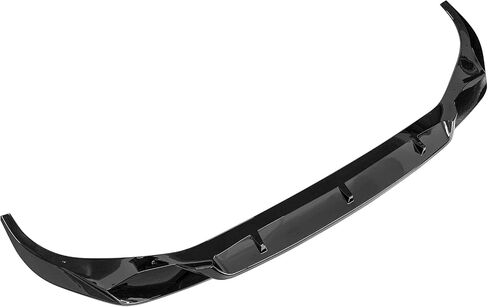 FREEMOTOR802 Compatible with 2020-2022 BMW G12 7-Series with M Sport Bumper Only Front Bumper Lip, Front Bumper Lip Spoiler Bodykit Air Dam Chin IKON Style PP - Polypropylene Gloss Black, 2021 in Saudi Arabia