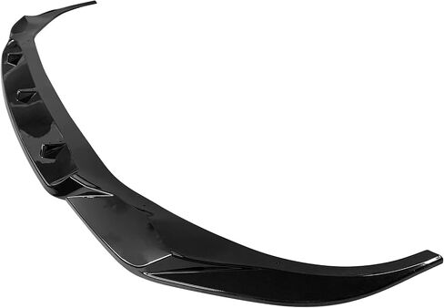 FREEMOTOR802 Compatible with 2020-2022 BMW G12 7-Series with M Sport Bumper Only Front Bumper Lip, Front Bumper Lip Spoiler Bodykit Air Dam Chin IKON Style PP - Polypropylene Gloss Black, 2021 in Saudi Arabia