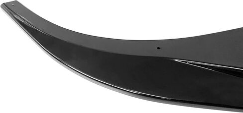 FREEMOTOR802 Compatible with 2020-2022 BMW G12 7-Series with M Sport Bumper Only Front Bumper Lip, Front Bumper Lip Spoiler Bodykit Air Dam Chin IKON Style PP - Polypropylene Gloss Black, 2021 in Saudi Arabia
