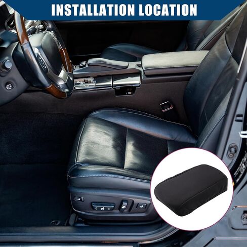 Center Console Armrest Cover for Buick Verano 2015-2016 / Center Car Interior Accessories/Durable Neoprene Fabric / 1 Pcs Black in Saudi Arabia