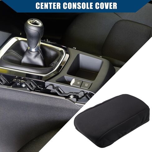 Center Console Armrest Cover for Buick Verano 2015-2016 / Center Car Interior Accessories/Durable Neoprene Fabric / 1 Pcs Black in Saudi Arabia