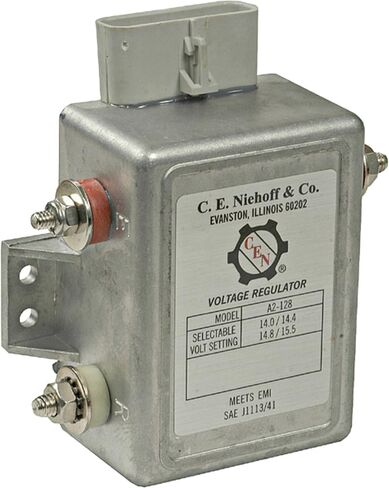 Total Power Parts CEN-A2-128 Regulator, Electronic Compatible With/Replacement For C.E. Niehoff A2-128 in Saudi Arabia