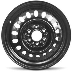 New OEM Replacement Wheel for 2005-2009 Saab 9-7x 17x7 inch Steel Rim Painted Black Fit 245/65R17 in Saudi Arabia
