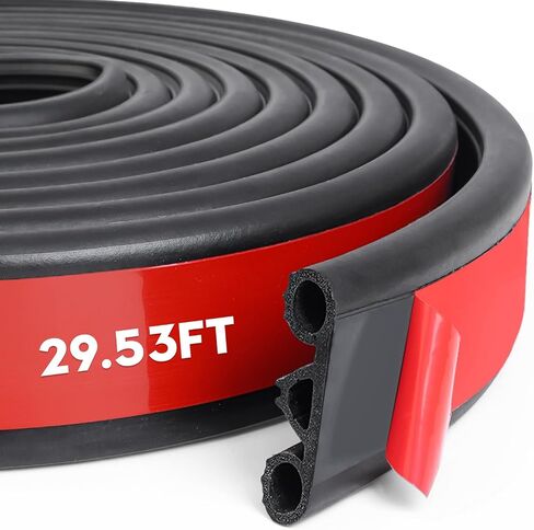 Storystore Tonneau Cover Seal لاصق للباب الخلفي، تجريد الطقس المطاطي مع لمبة ثلاثية، أختام الباب الخلفي العالمية تجريد الطقس للسيارات لشاحنة تخييم شل أختام ملحقات السيارة in Kuwait