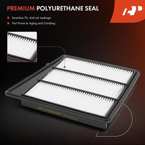 A-Premium 2-PC Engine Air Filter Compatible with Nissan NV2500 2017-2021, NV3500 2017-2021, TITAN XD 2016-2023, 5.6L, Replace# 16546-EZ31B in Saudi Arabia