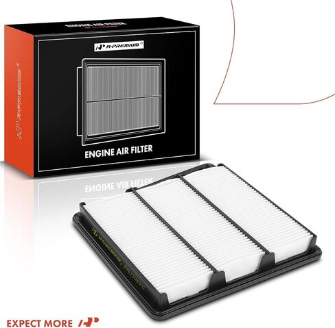 A-Premium 2-PC Engine Air Filter Compatible with Nissan NV2500 2017-2021, NV3500 2017-2021, TITAN XD 2016-2023, 5.6L, Replace# 16546-EZ31B in Saudi Arabia