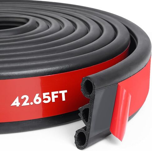Storystore Tonneau Cover Seal لاصق للباب الخلفي، تجريد الطقس المطاطي مع لمبة ثلاثية، أختام الباب الخلفي العالمية تجريد الطقس للسيارات لشاحنة تخييم شل أختام ملحقات السيارة in Kuwait