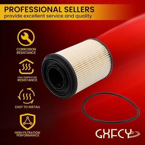 Heavy Duty Water Coolant Cartridge A4722030155 Fuel Filter Compatible with DD13 DD15 DD16 Detroit Diesel Engine Replace for 24155 P5092 WF2187 CR11262 A4722030255 P551008 LW4076XL E510WFD189 in Saudi Arabia
