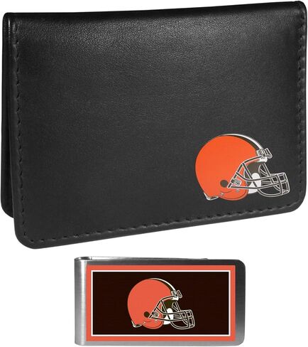 Siskiyou Sports NFL Chicago Bears Weekend Bi-Fold Wallet & Color Money Clip ، أسود ، مقاس واحد in Kuwait
