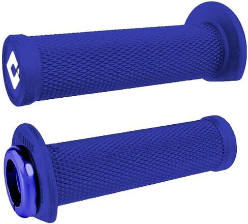 Generic MP+ ODI RUFFIAN NO Waffle 2.1 Lock-on ATV/PWC Grips (125mm) Bright Royal BLUE- Thumb Throttle - USA Made in Saudi Arabia