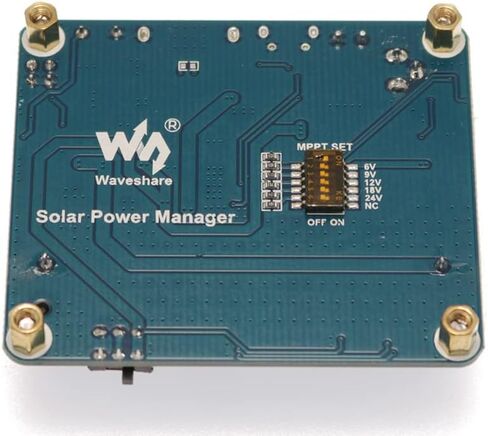 وحدة إدارة الطاقة الشمسية Waveshare للوحة الشمسية 6 فولت ~ 24 فولت تدعم اللوحة الشمسية/اتصال USB شحن البطارية على متن الطائرة مجموعة MPPT التبديل in Saudi Arabia